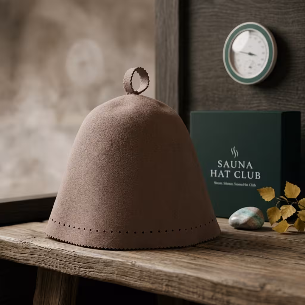 The Classic Merino Wool Sauna Hat | Premium Heat Protection for Sauna & Banya | Unisex